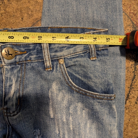 One Teaspoon Trashed Free Birds Ripped Jeans 24 - Picture 10 of 10